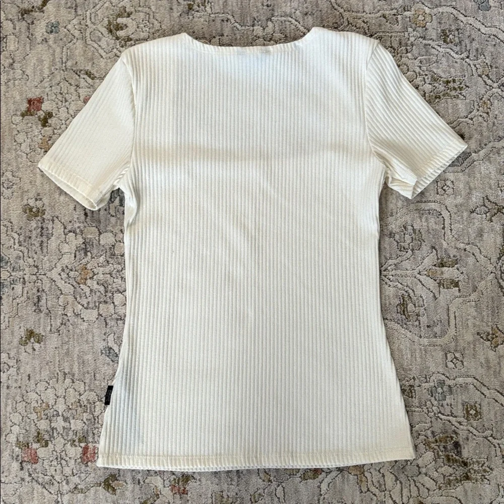 Buffalo Ribbed Square-Neck Top 🦬 - Picture 4 of 7